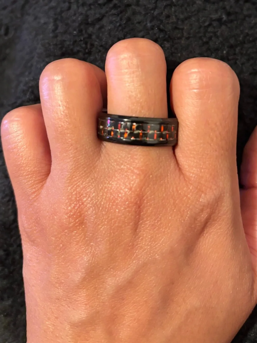 Men’s titanium ring